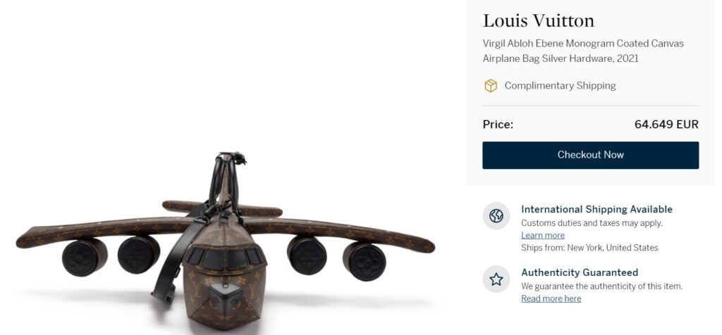 Louis Vuitton firma una borsa a forma di aereo da 32.000 euro - Radio 105